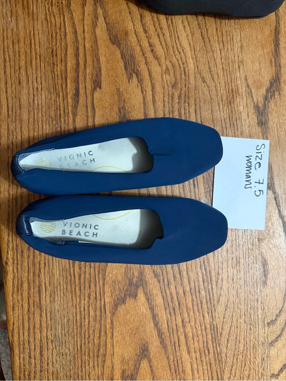Vionic Navy Blue Women's Slip-On Ballet Flats